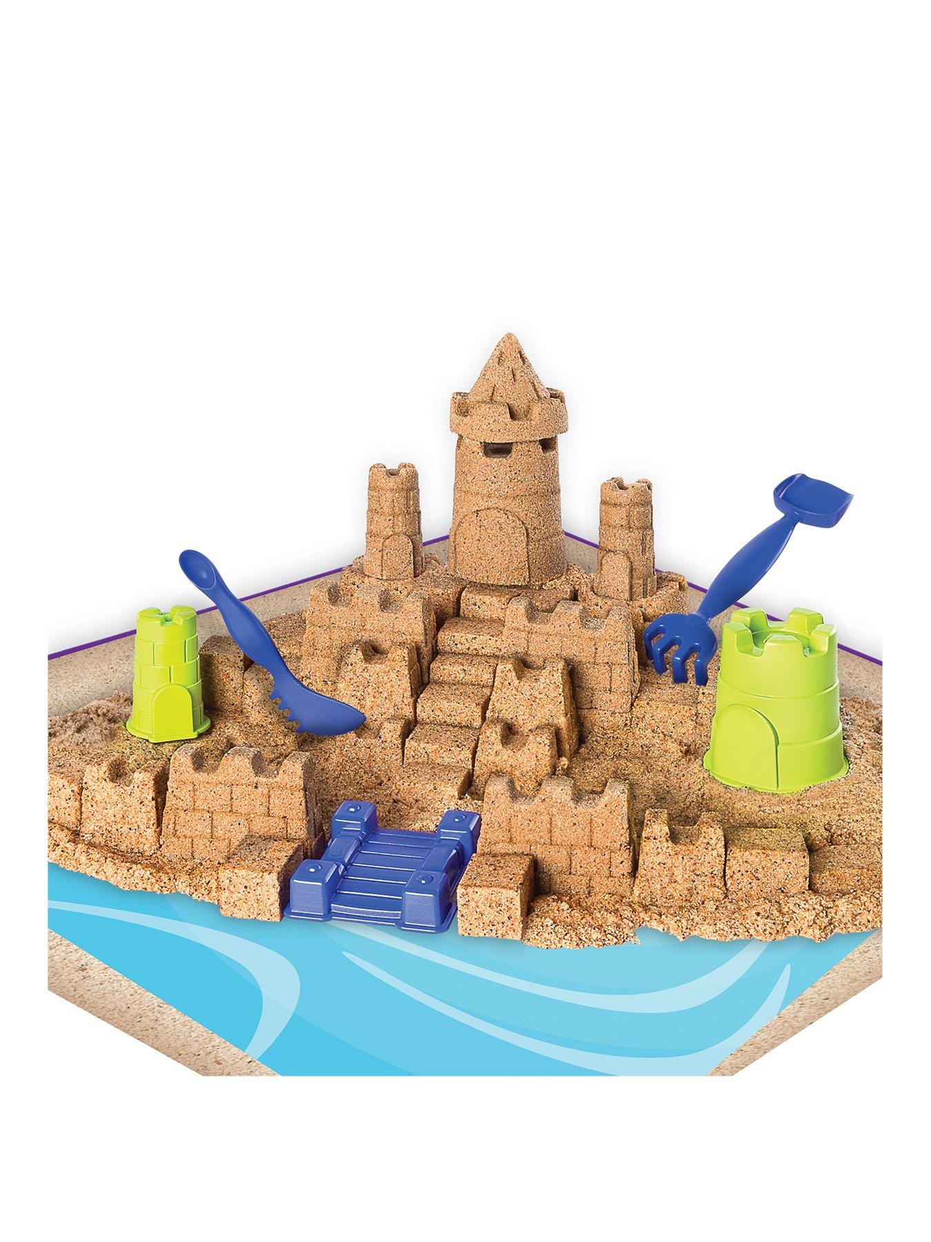 kinetic sand mega beach castle set