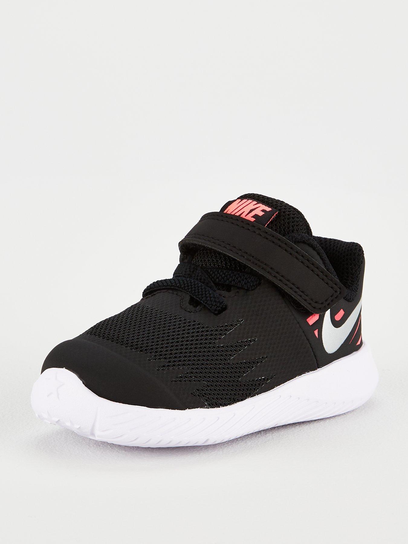 nike star runner black pink