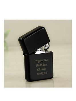 the-personalised-memento-company-personalised-star-black-lighter