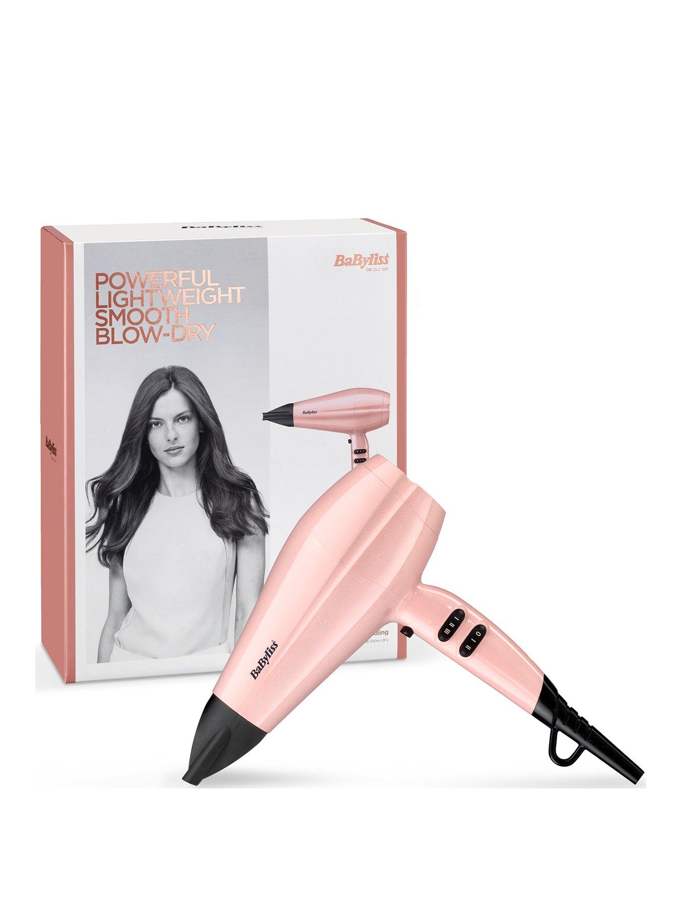 babyliss titanium pearlescent hair dryer