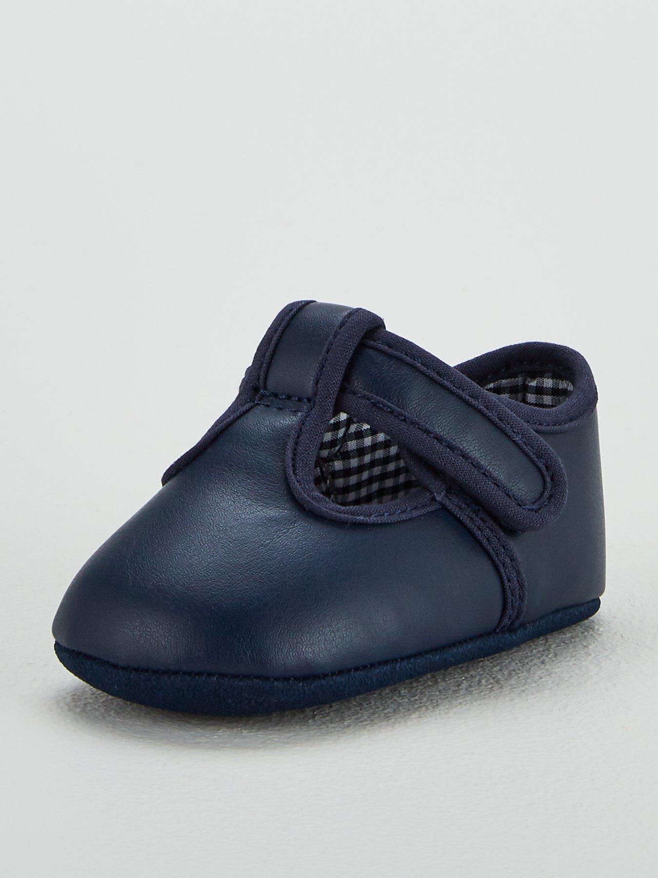 baby boy navy pram shoes