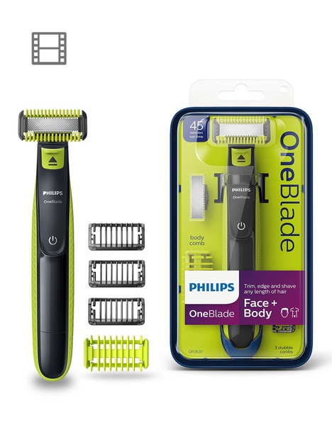 philips-oneblade-hybrid-trimmer-amp-shaver-for-face-and-body-qp262025
