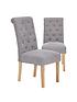 pair-of-fabric-scroll-back-dining-chairs-greyfront