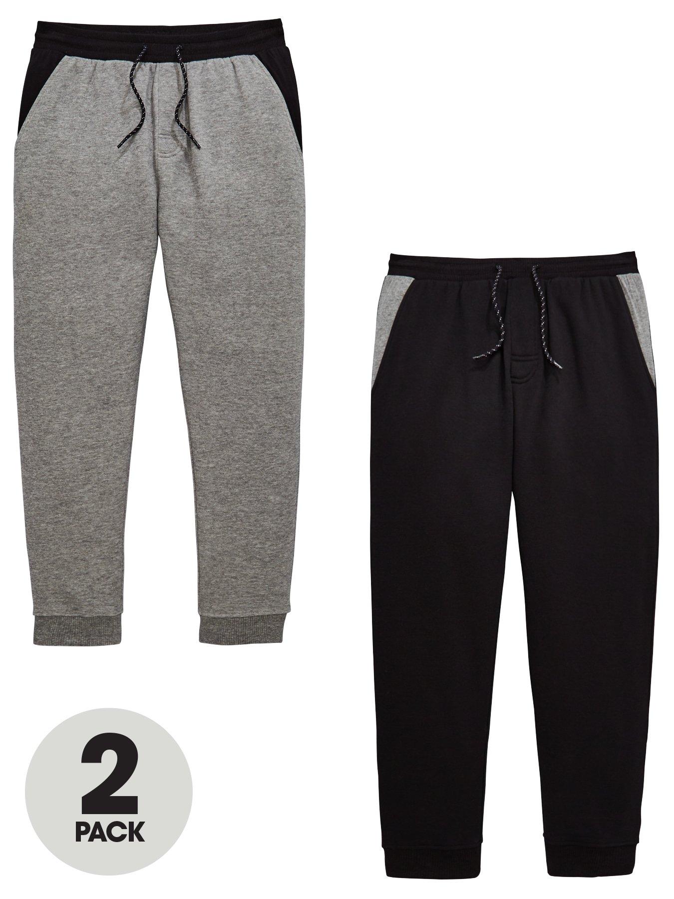 boys skinny grey joggers