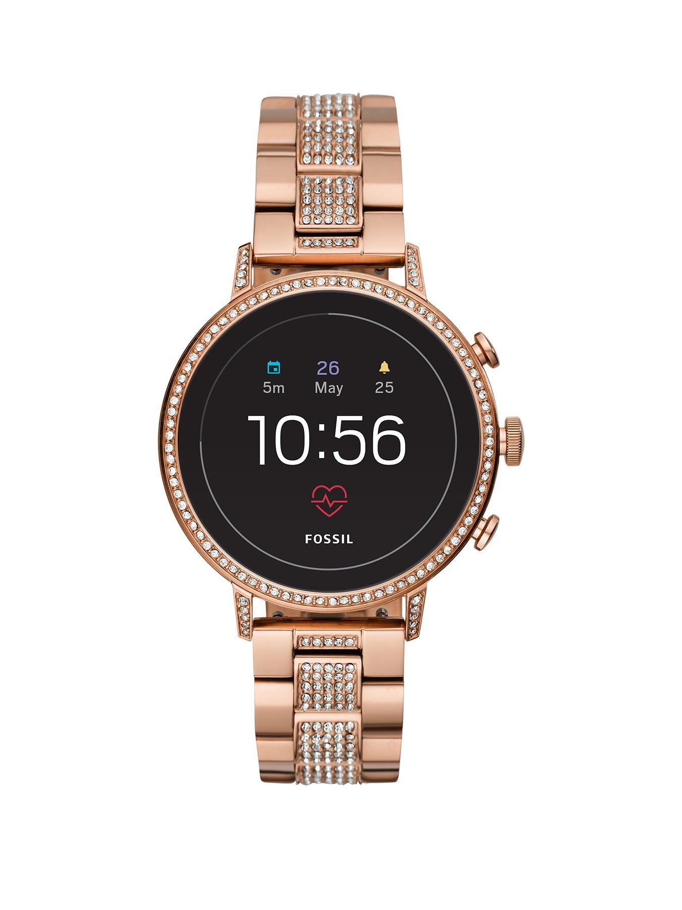 fossil q venture gen 4 rose gold