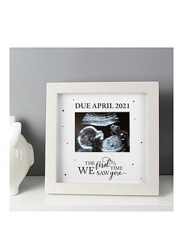 the-personalised-memento-company-personalised-baby-scan-photo-frame