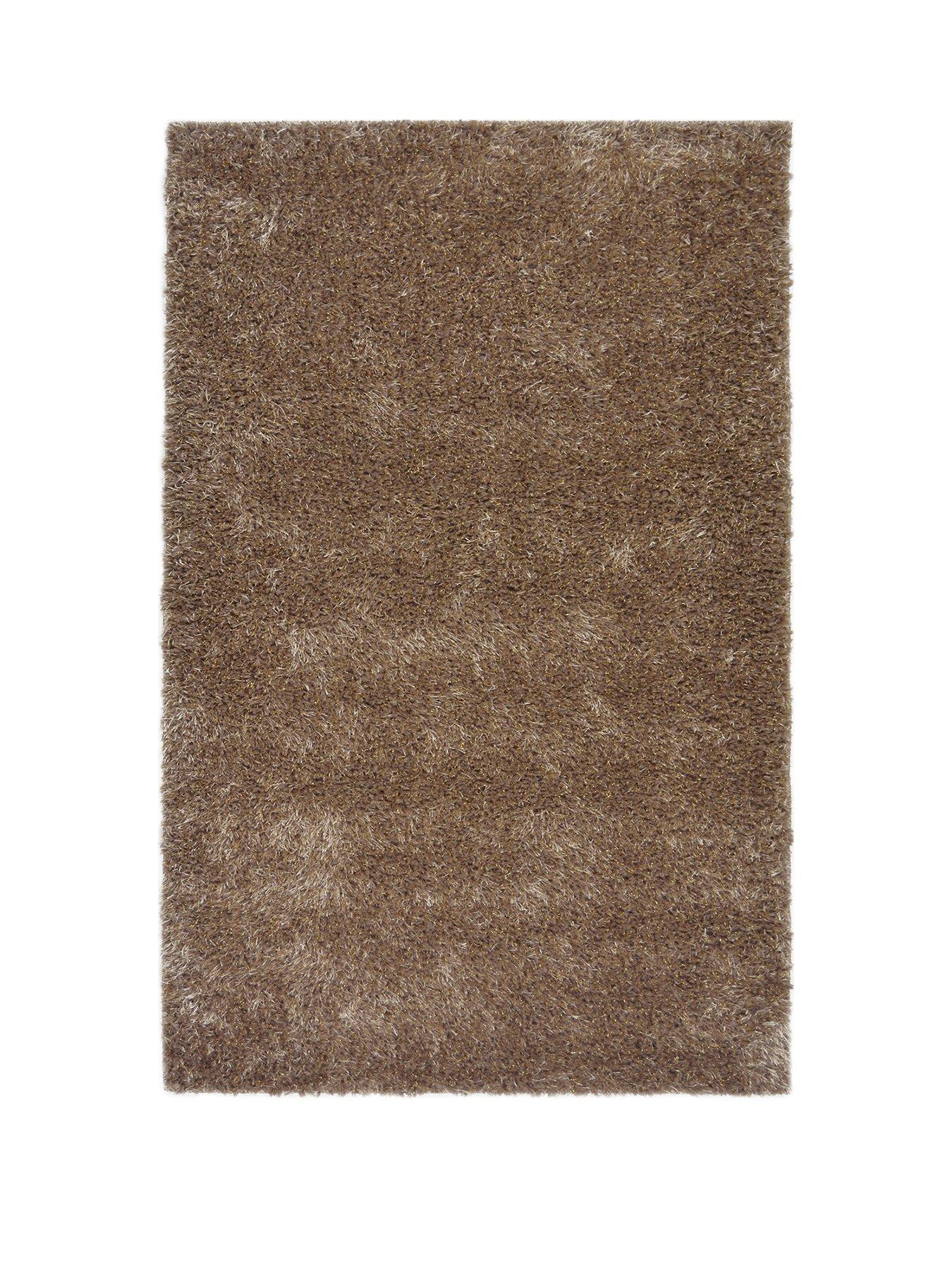 Deco Lurex Shaggy Rug Littlewoodsireland Ie