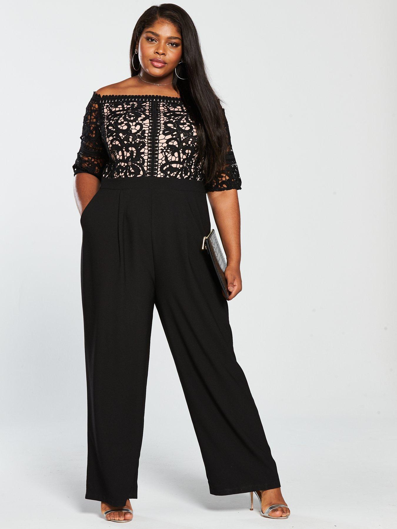 little mistress black jumpsuit