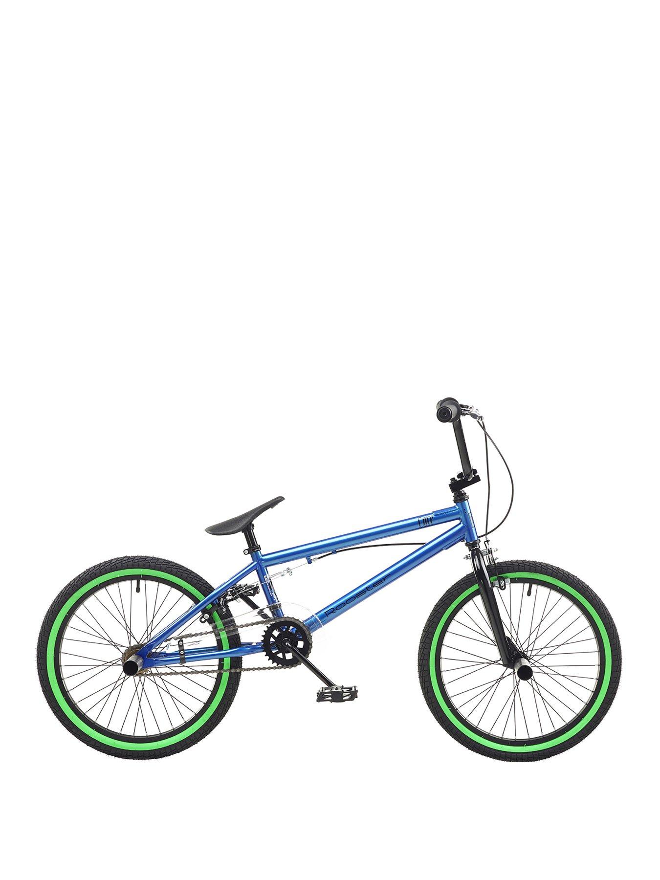 Rooster Core 9.5 Frame 18 Wheel Boys BMX Bike Blue