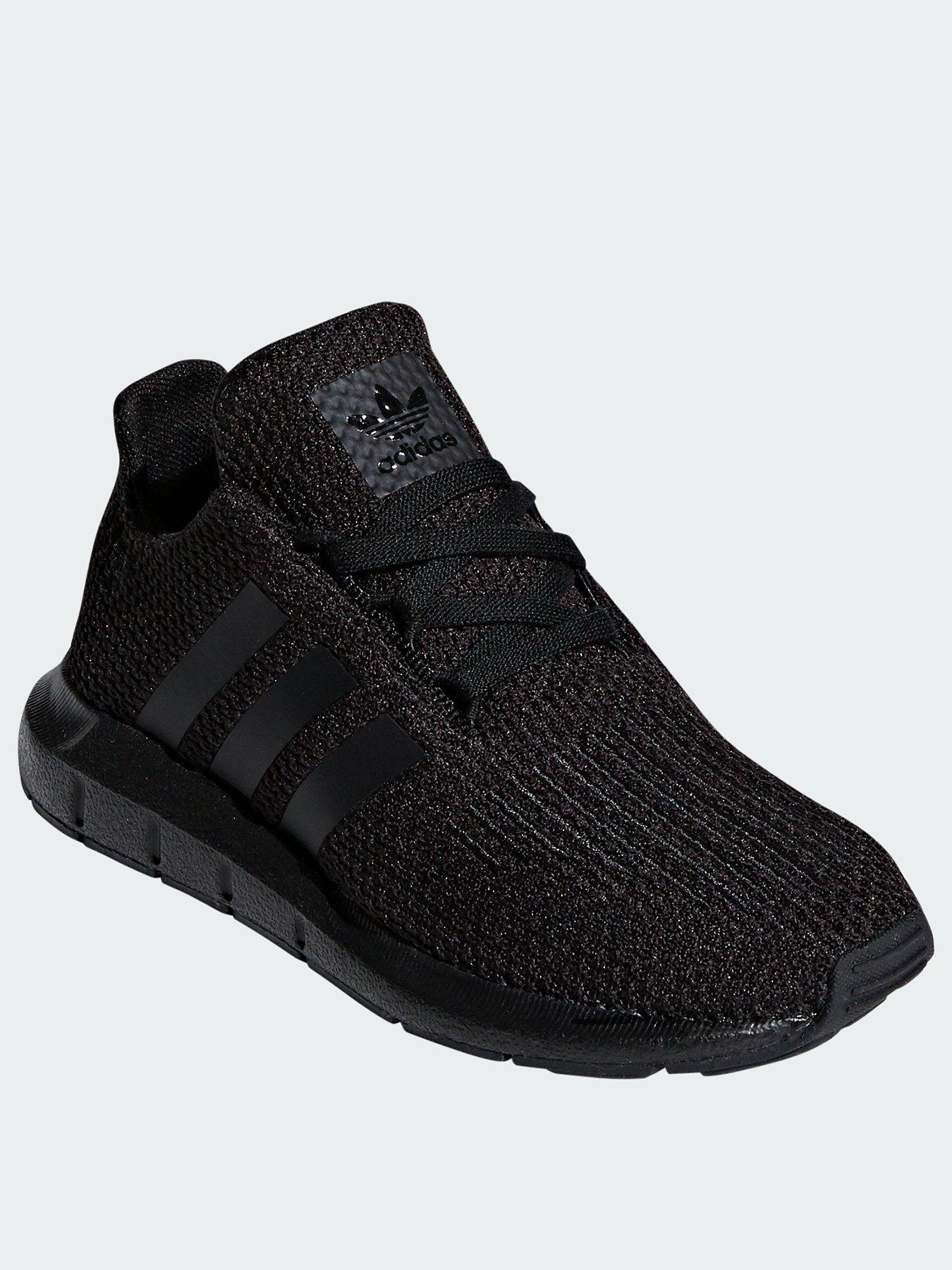 adidas originals swift run trainers in black