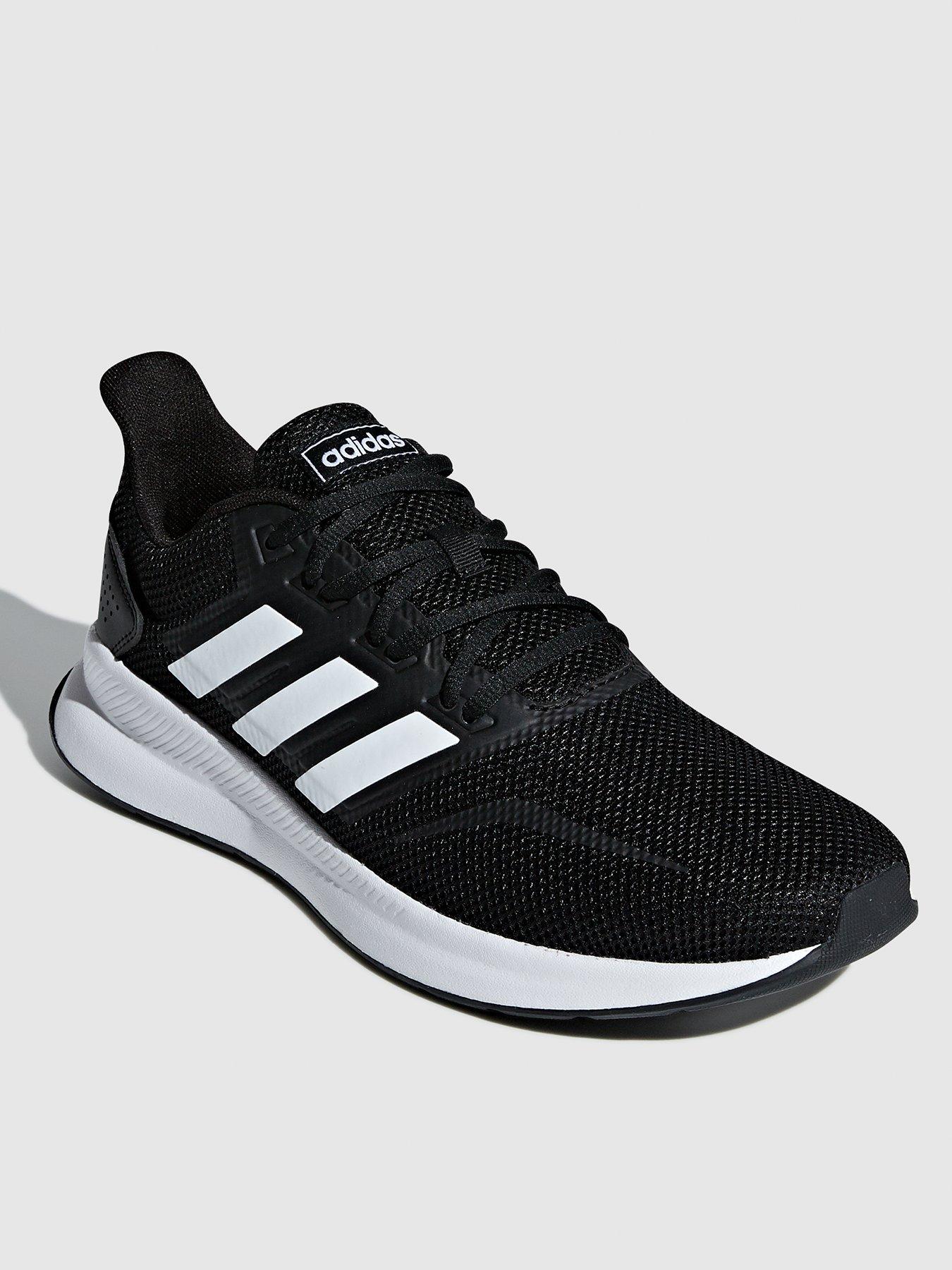 mens black addidas trainers