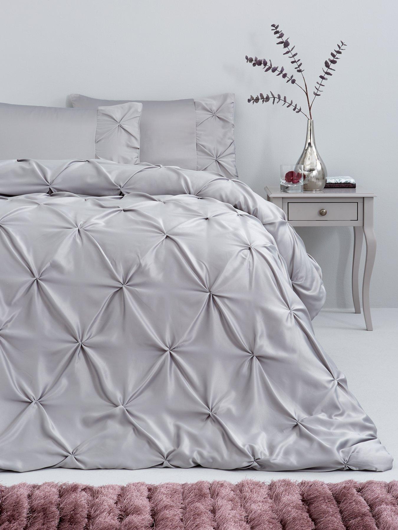 Stella Pintuck Duvet Cover Set Littlewoodsireland Ie