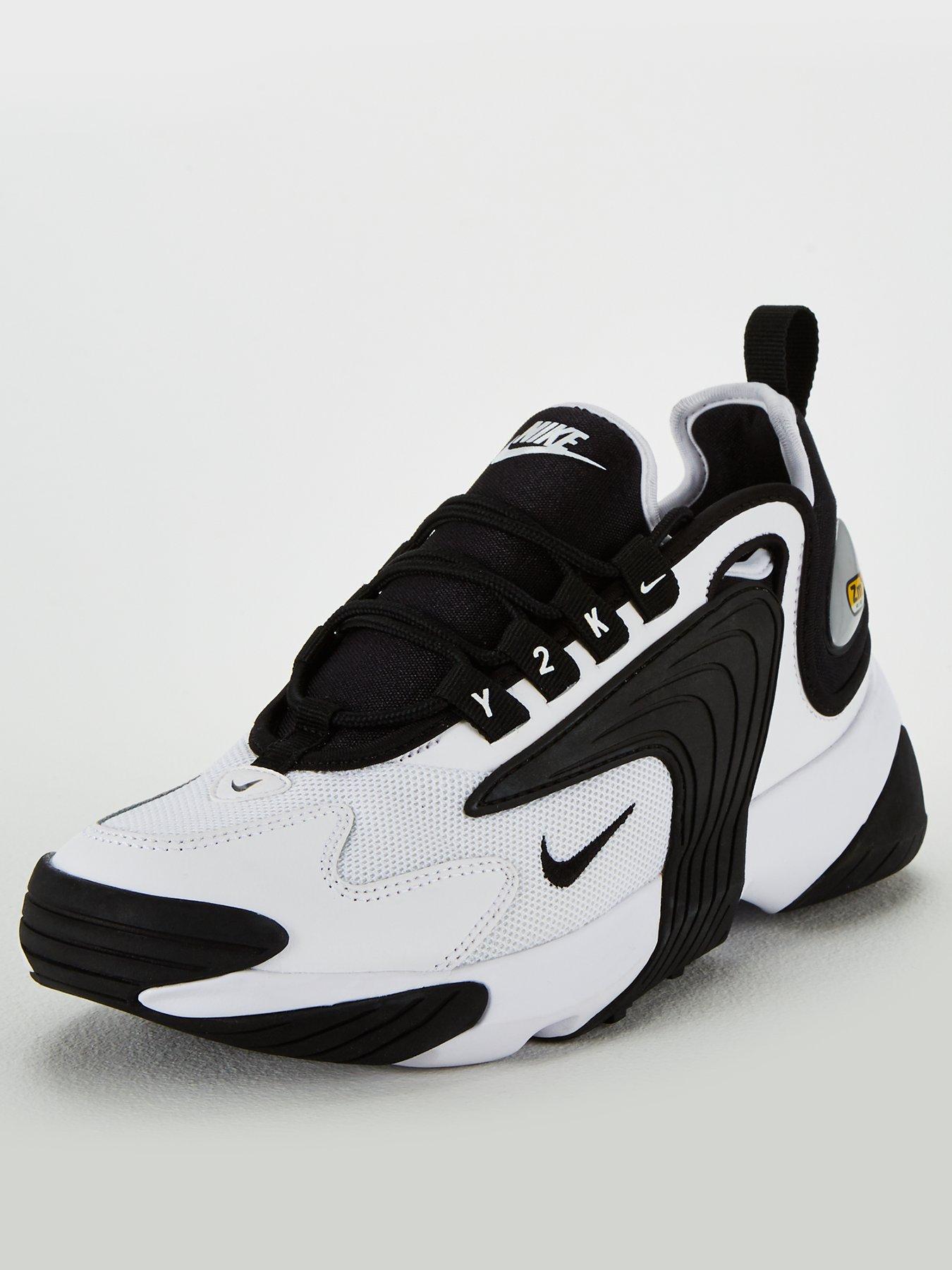 nike trainers white and black