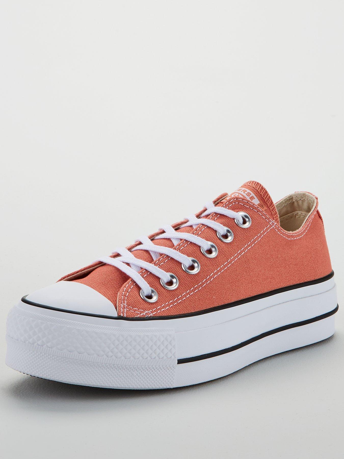 peach converse