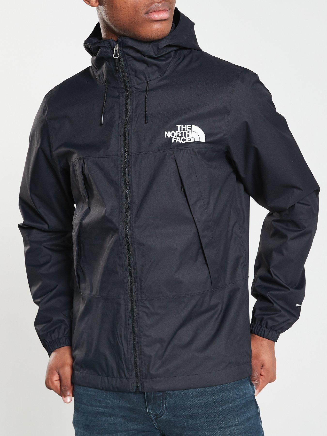 north face mountain jacket black