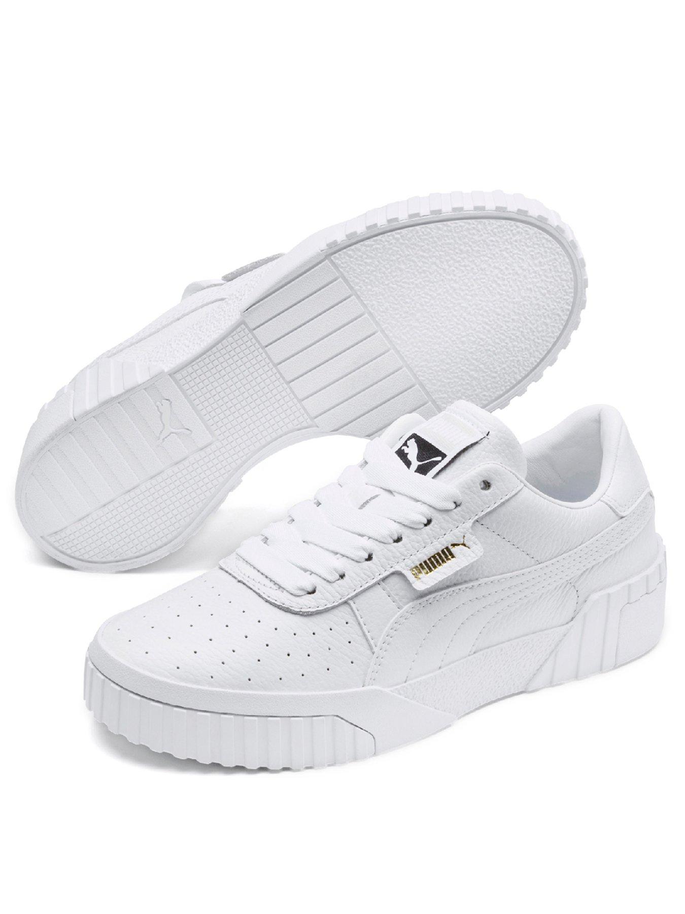 puma cali white womens