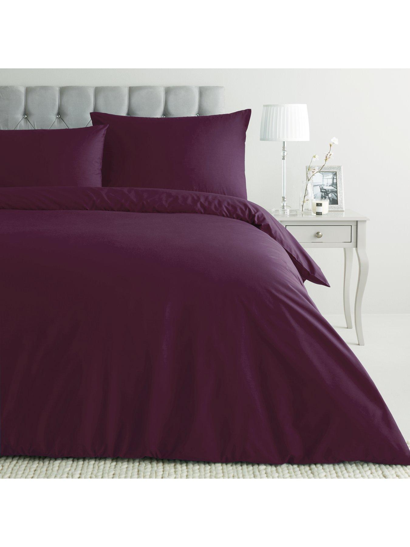 Everyday Collection Non Iron 180 Thread Count Duvet Cover Set