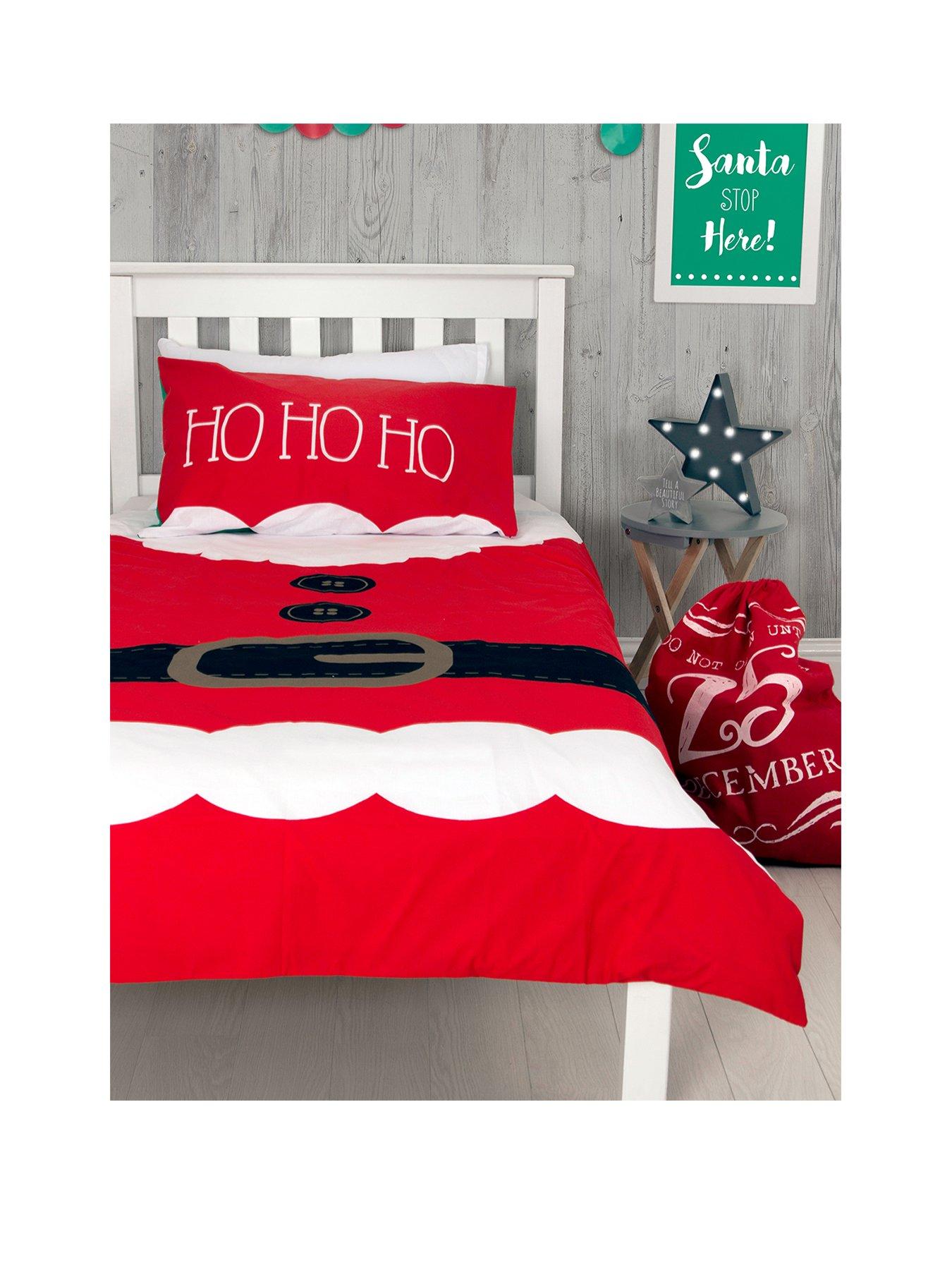 cot bed christmas duvet