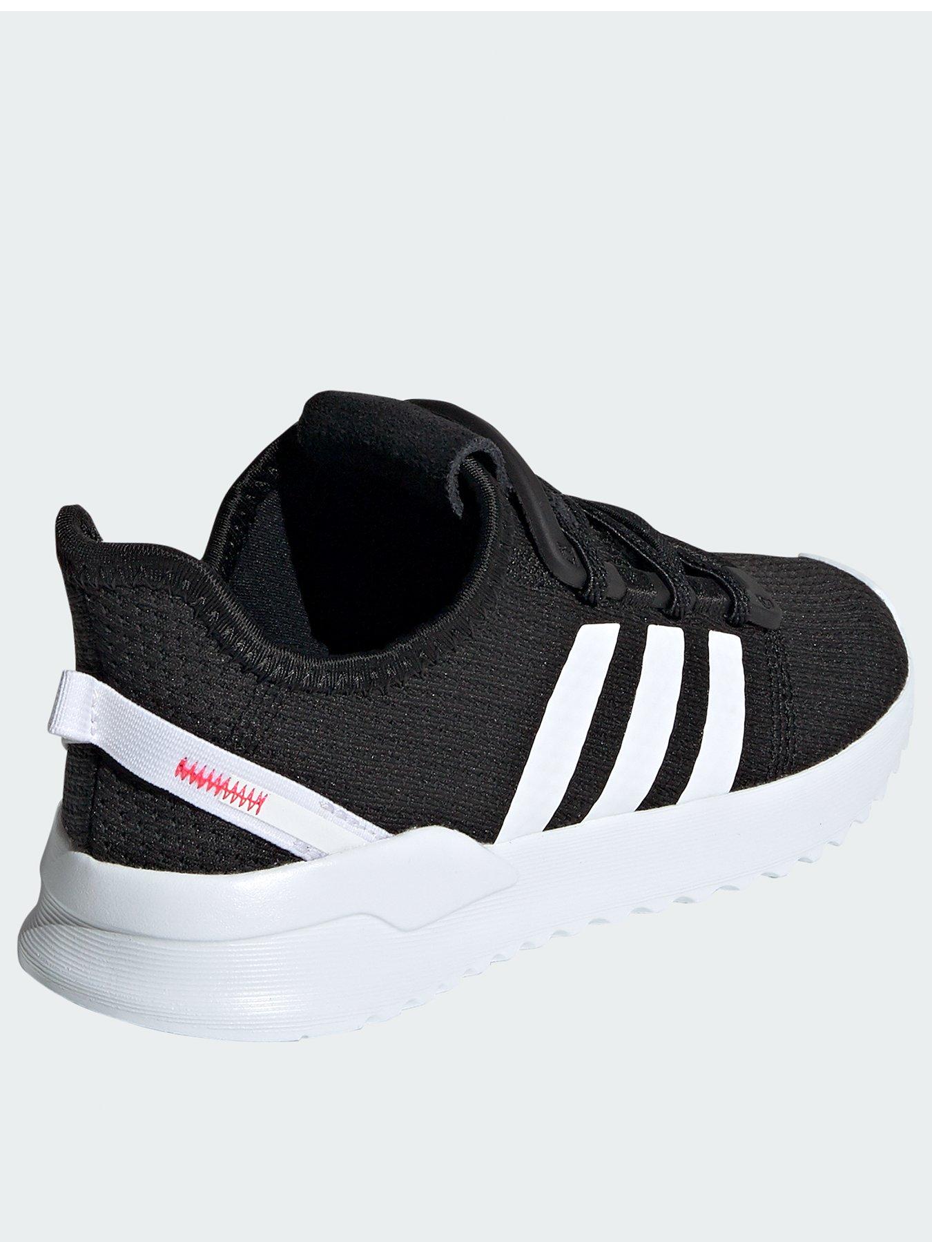 adidas black childrens trainers
