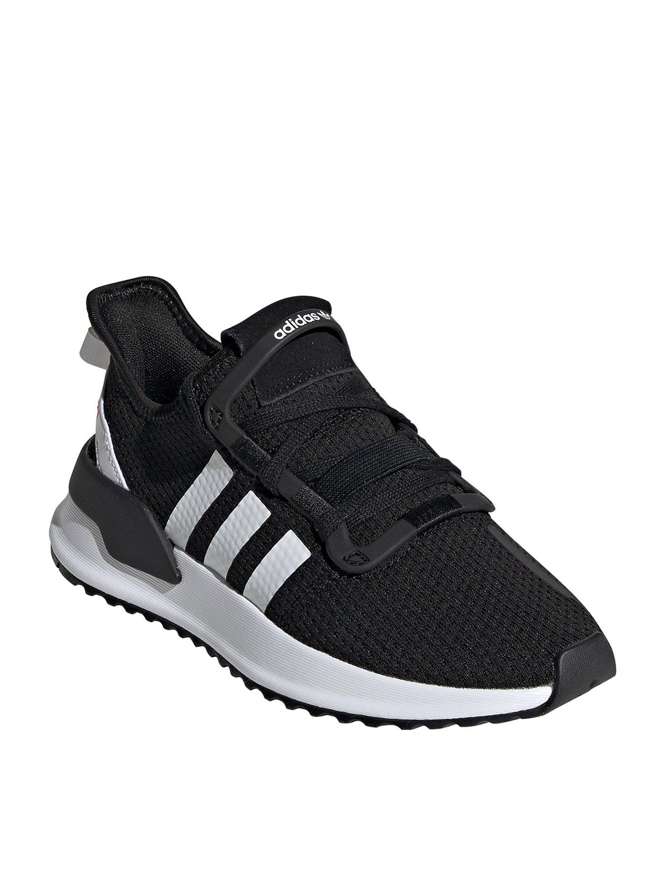 black adidas junior trainers