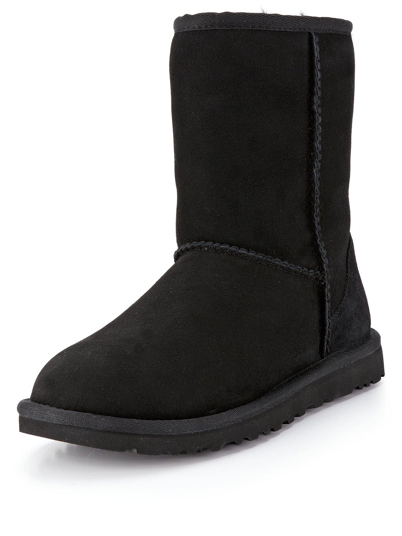black ankle ugg boots