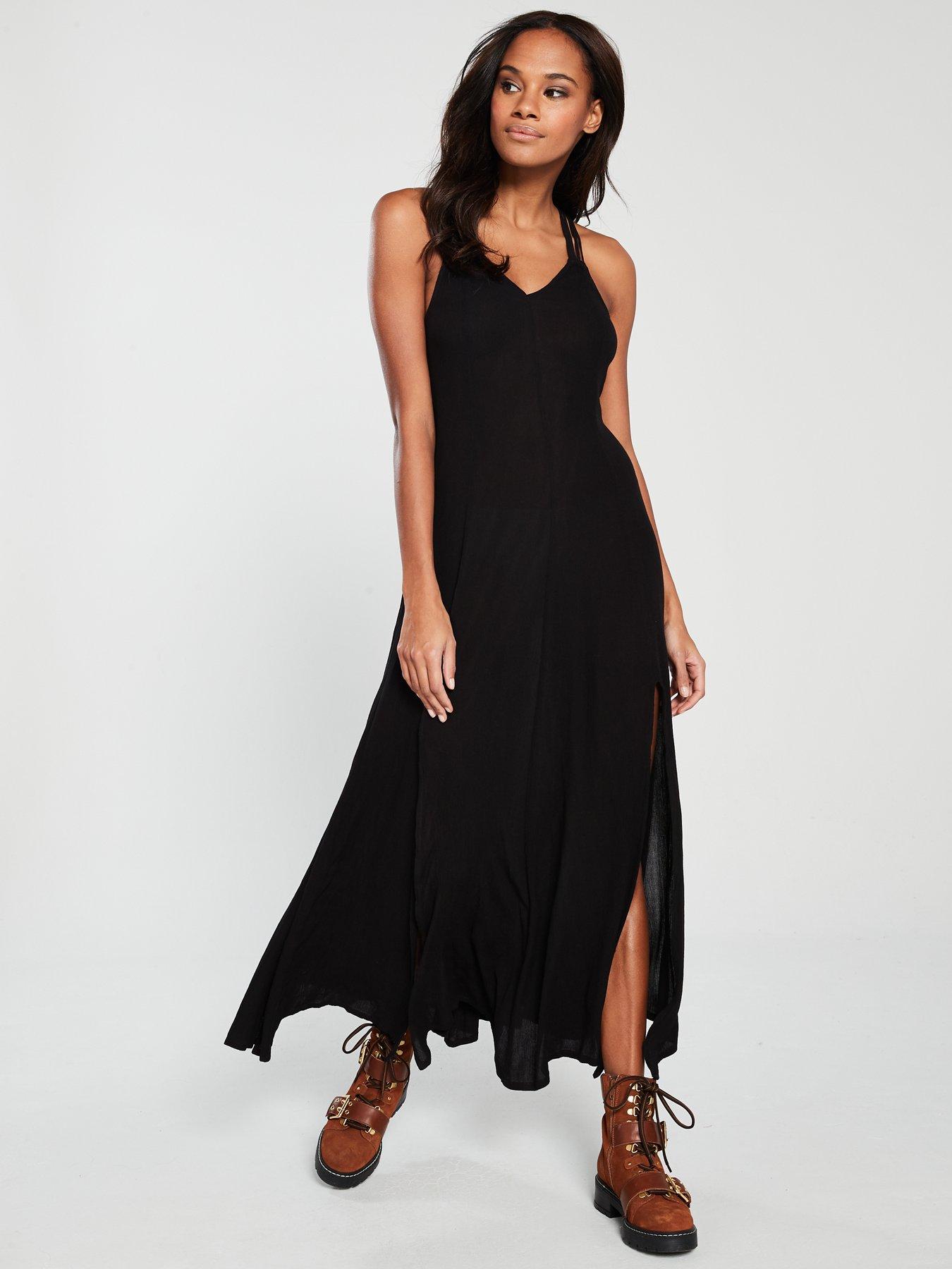 superdry carissa macrame maxi dress