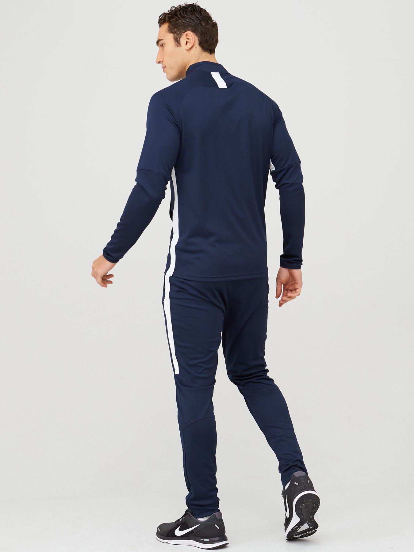 nike academy navy tracksuit