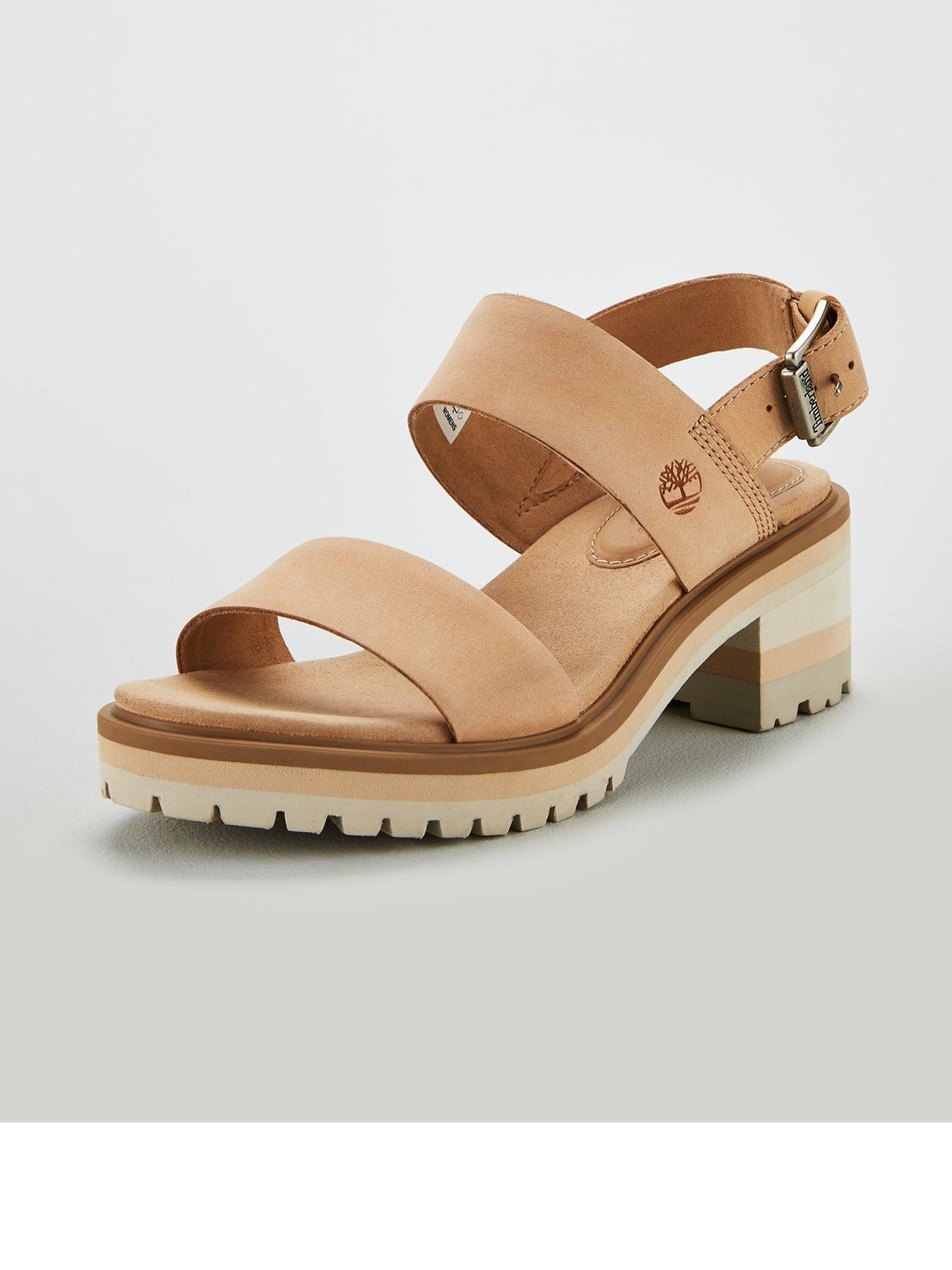 timberland heeled sandals