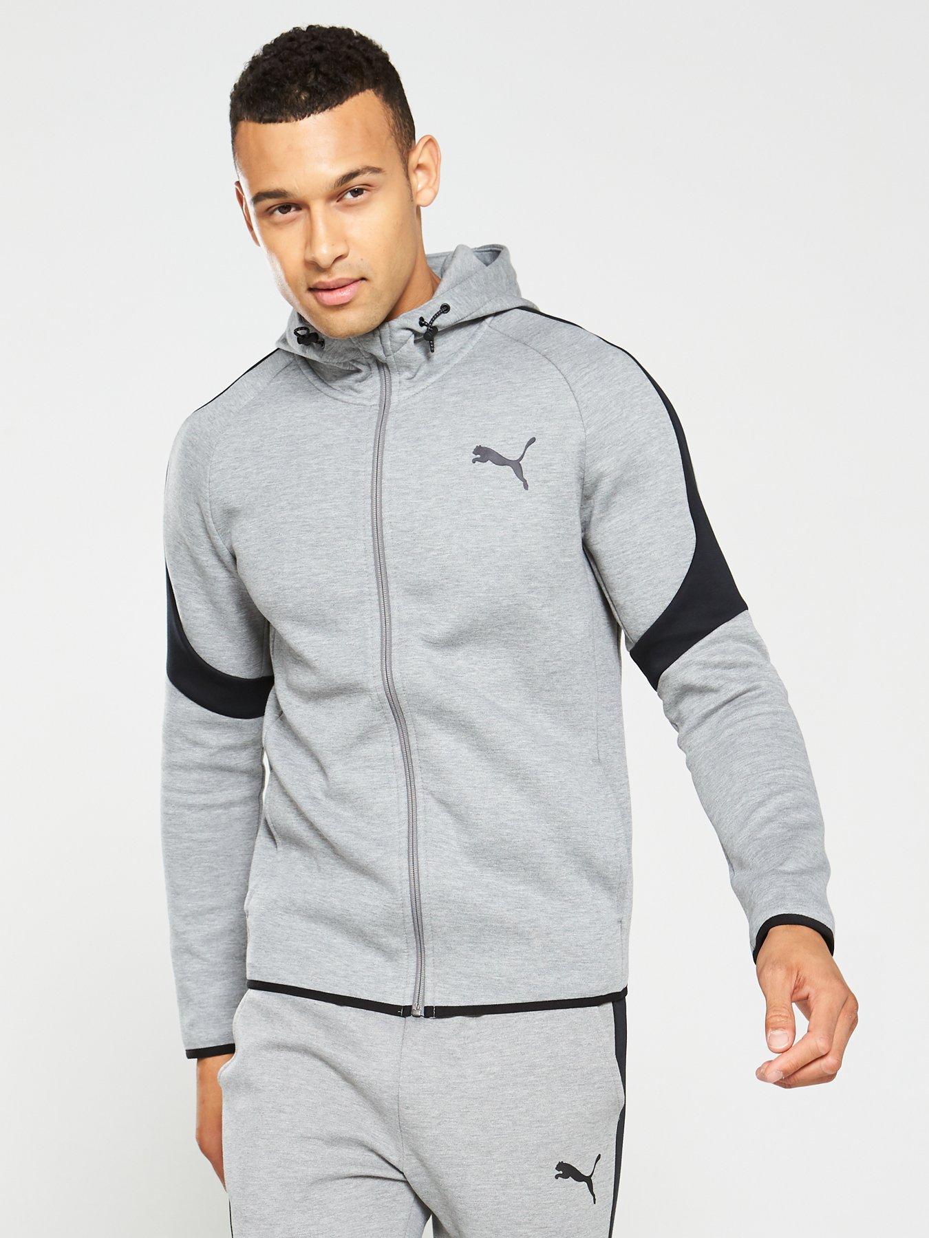 evostripe full zip men's hoodie