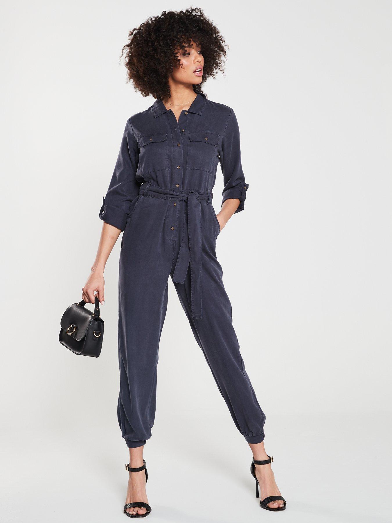 navy utility jumpsuit