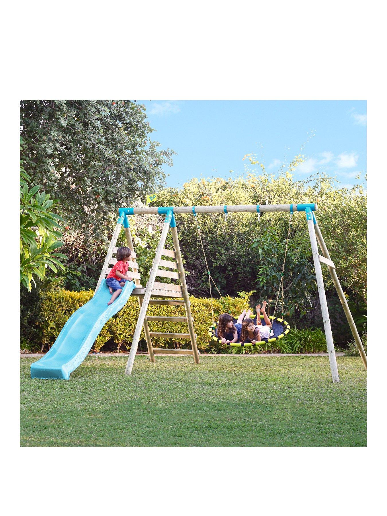 swing sets with saucer