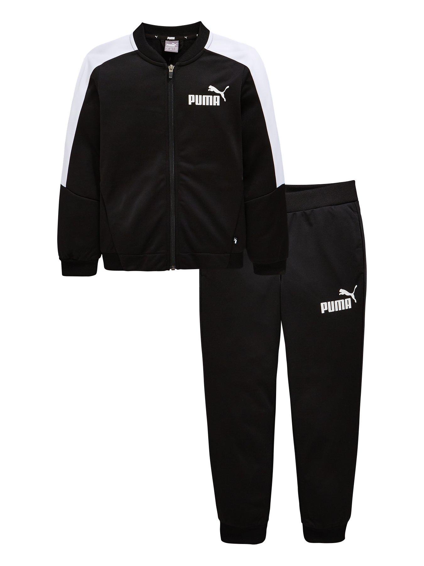 puma baseball collar tracksuit