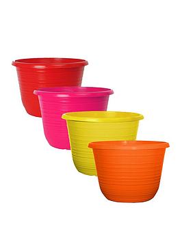 set-of-4-bellagio-coloured-10-inch-planters
