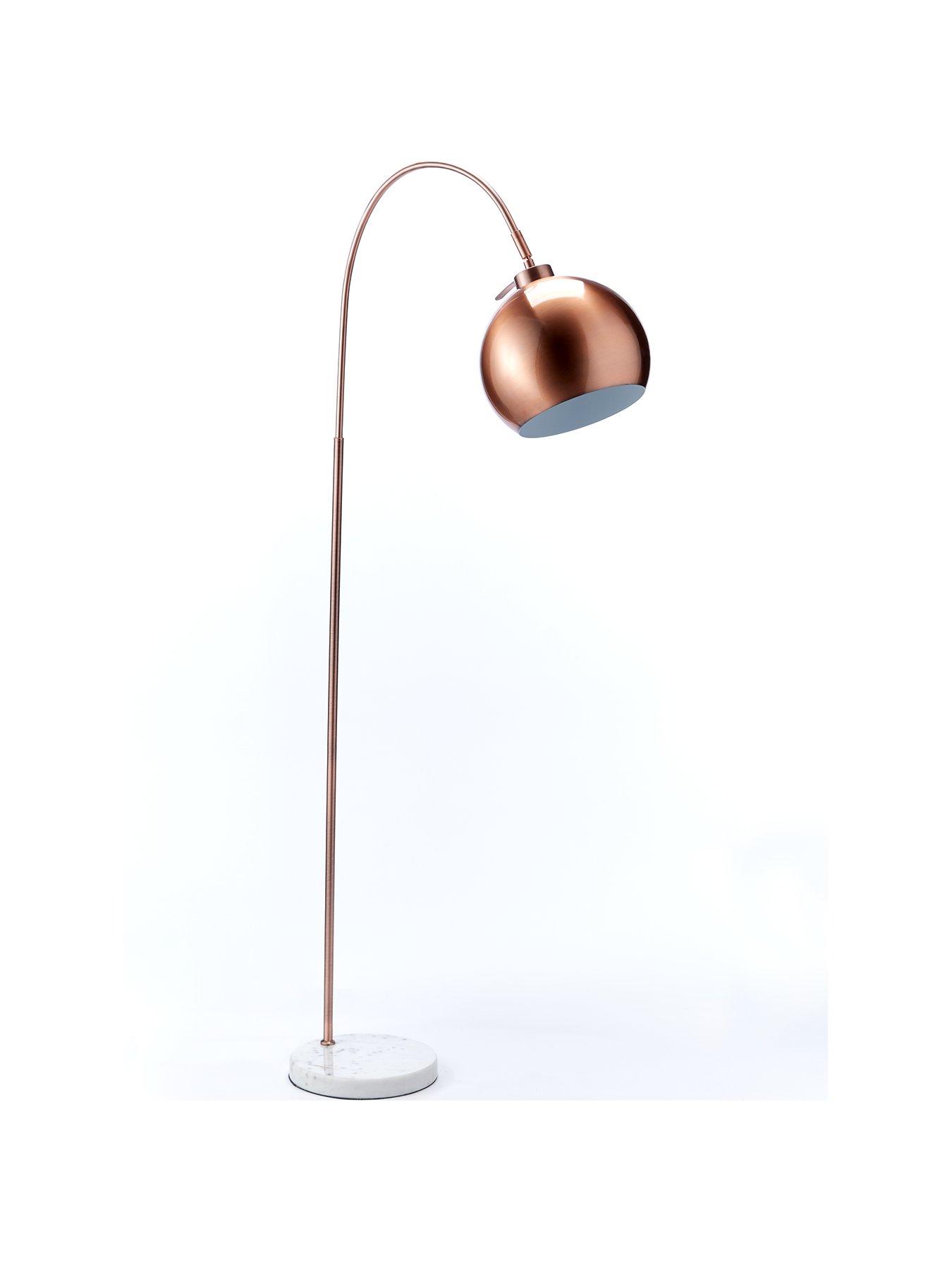 Leigh Copper Floor Lamp Littlewoodsireland Ie