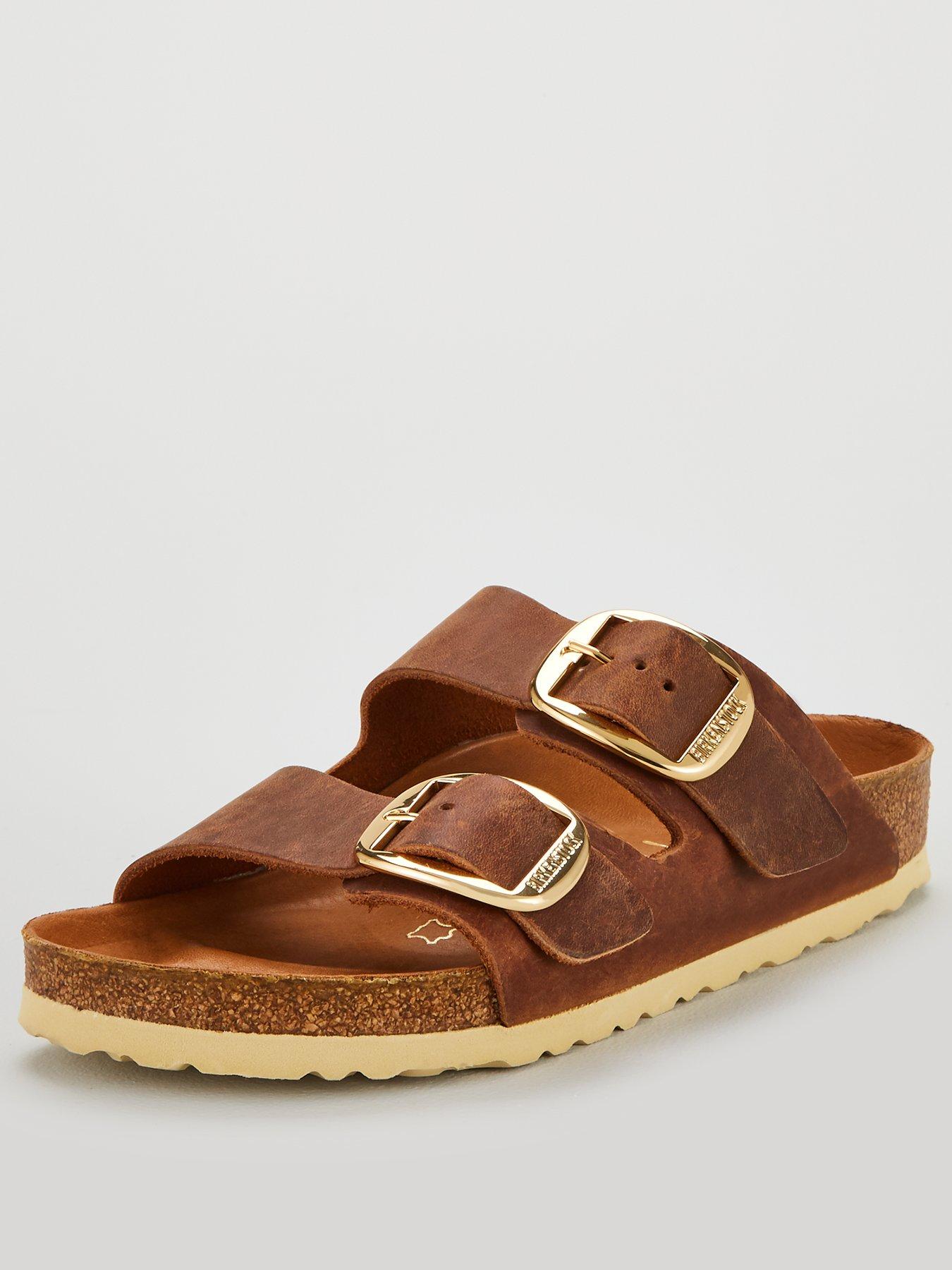 narrow flat sandals
