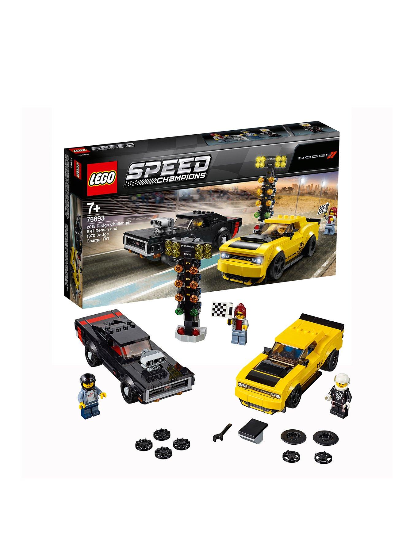 dodge demon lego