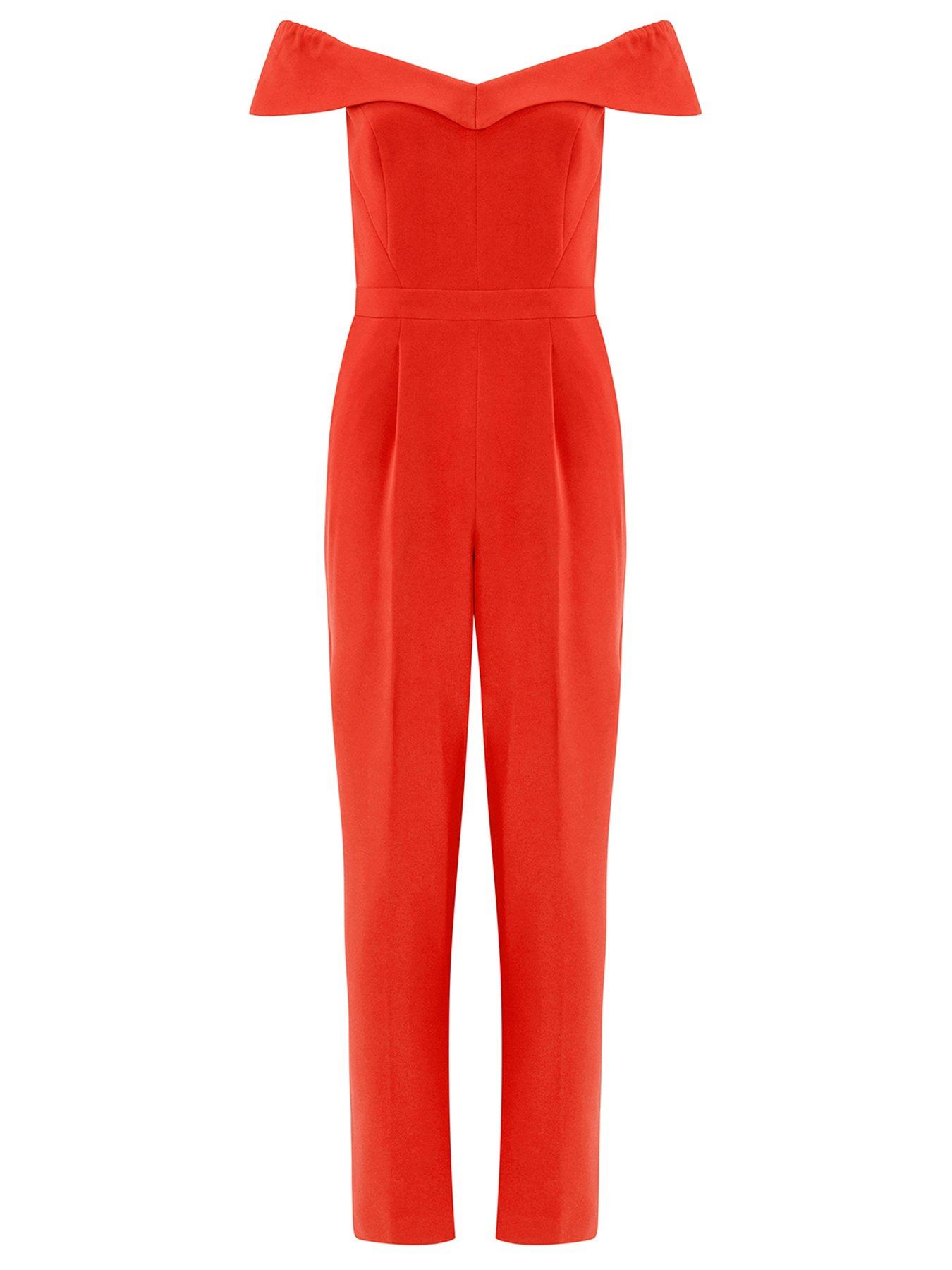 monsoon orange jumpsuit