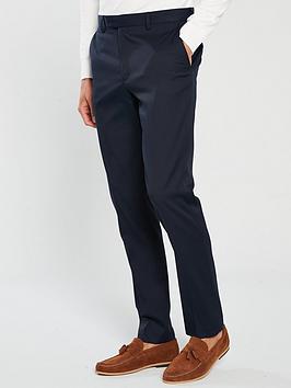 river-island-edward-texture-skinny-navy-trousers