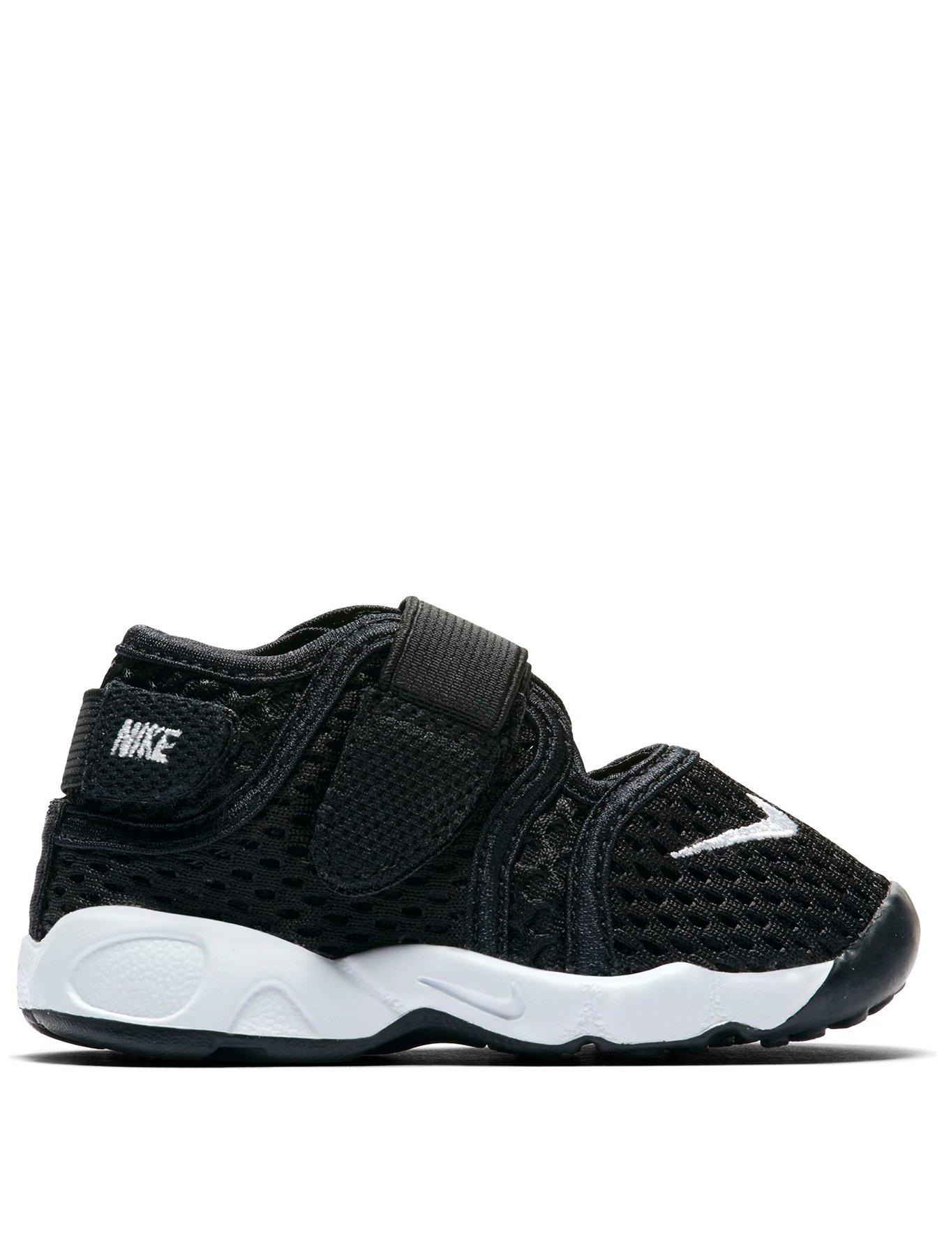 Nike Rift Junior Sandals - Black/White 