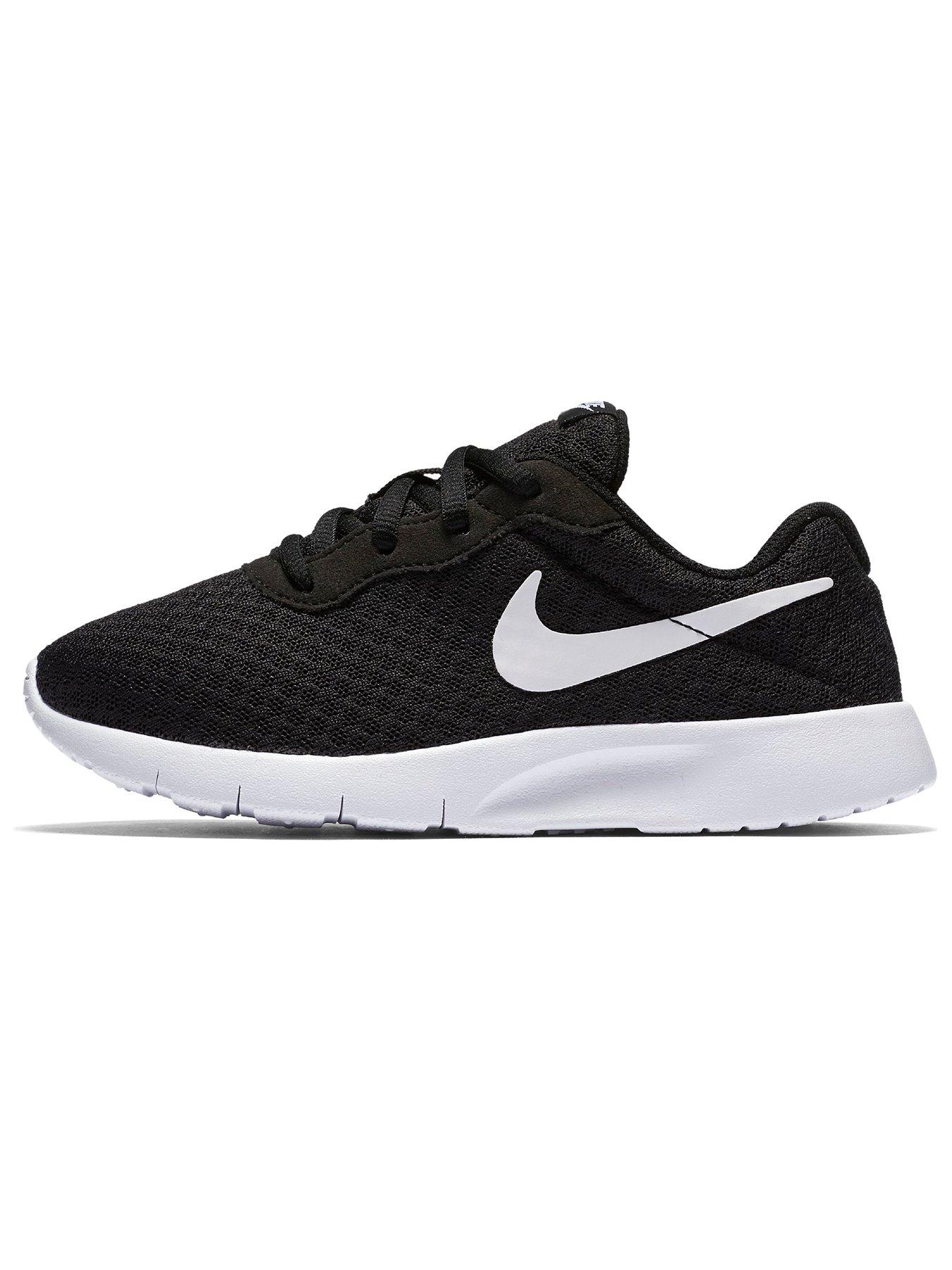nike black childrens trainers