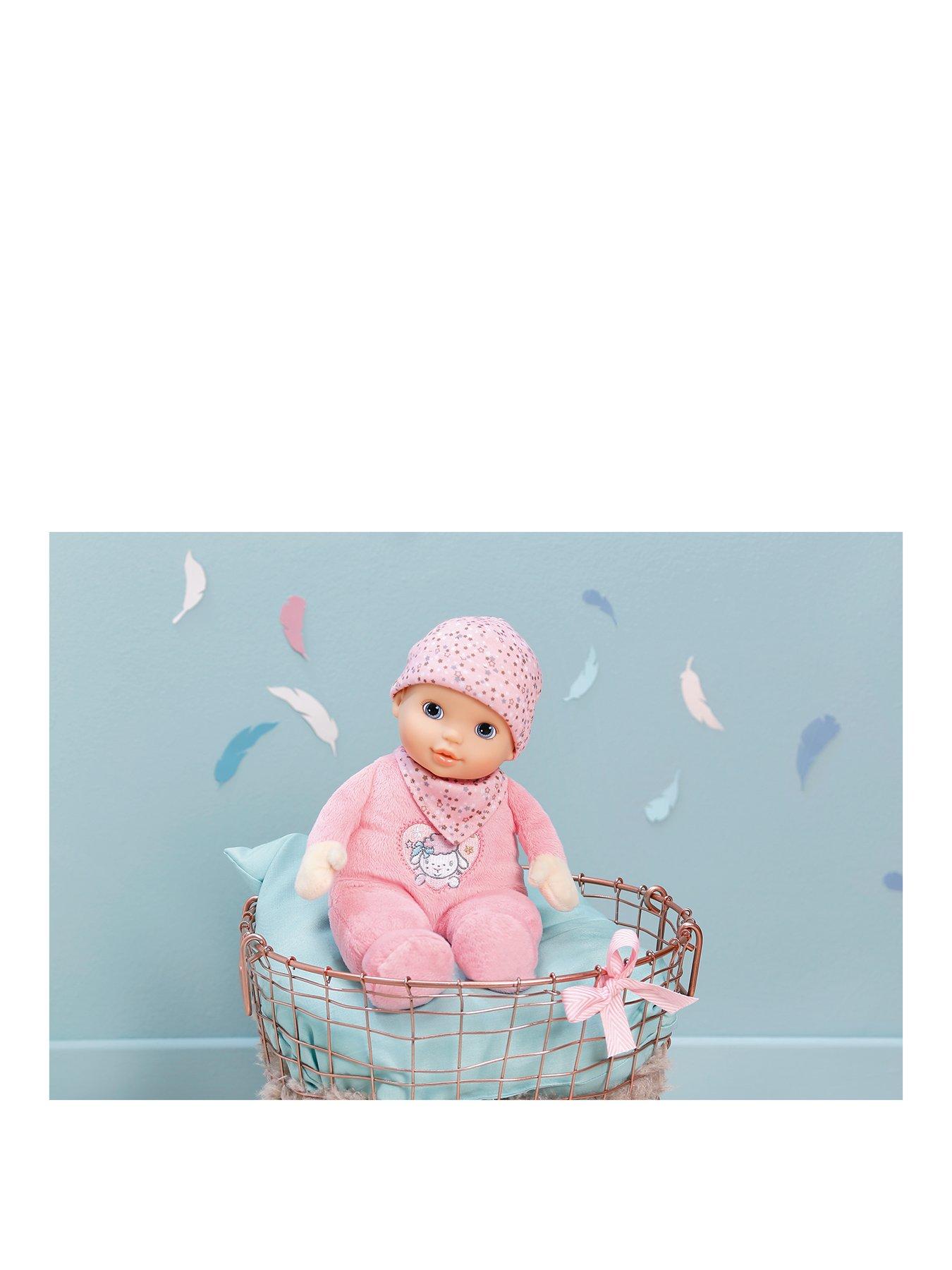 baby annabell newborn heartbeat doll