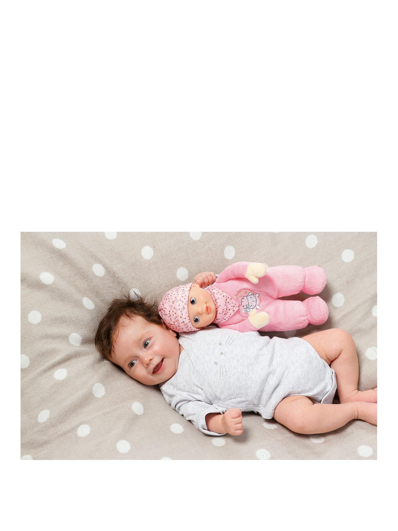 baby annabell newborn heartbeat doll