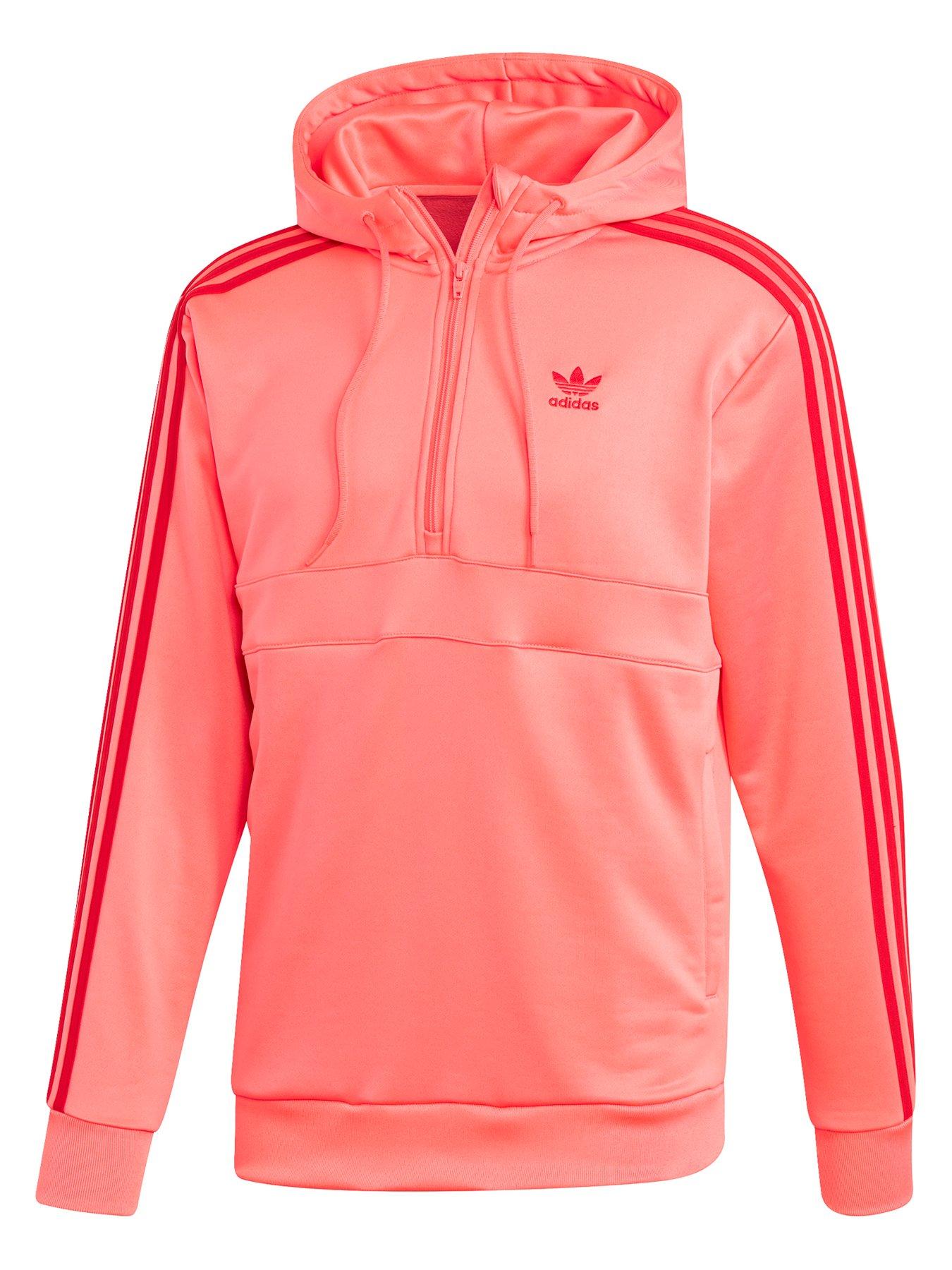 adidas originals sport luxe half zip hoodie