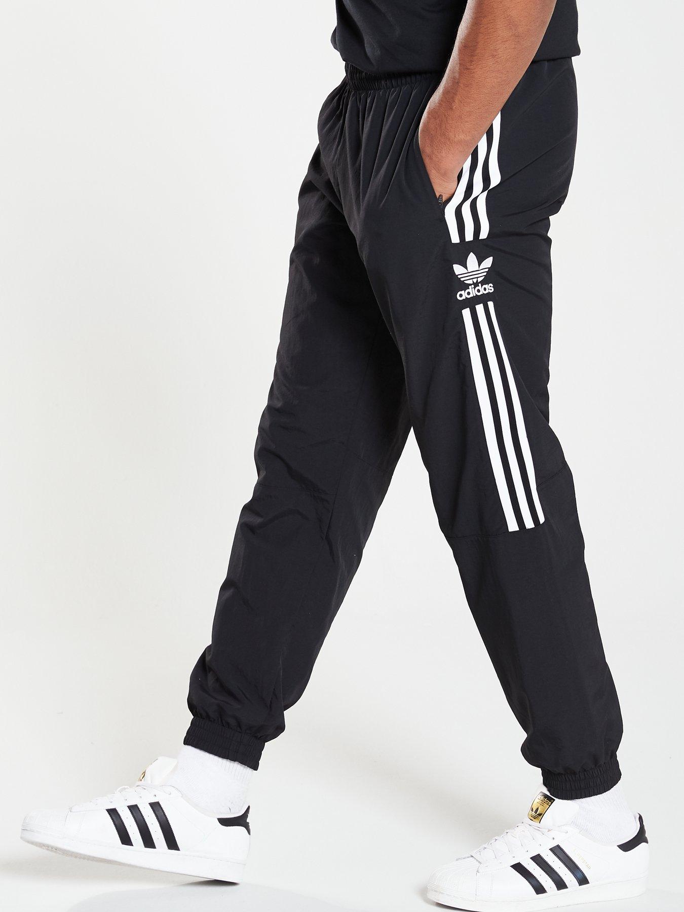 Lock Up Track Pants Black - adidas tracksuit pants roblox adidas essentials 3 stripes