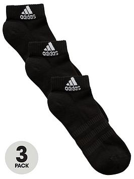 adidas-cushioned-ankle-socks-black-3-pack