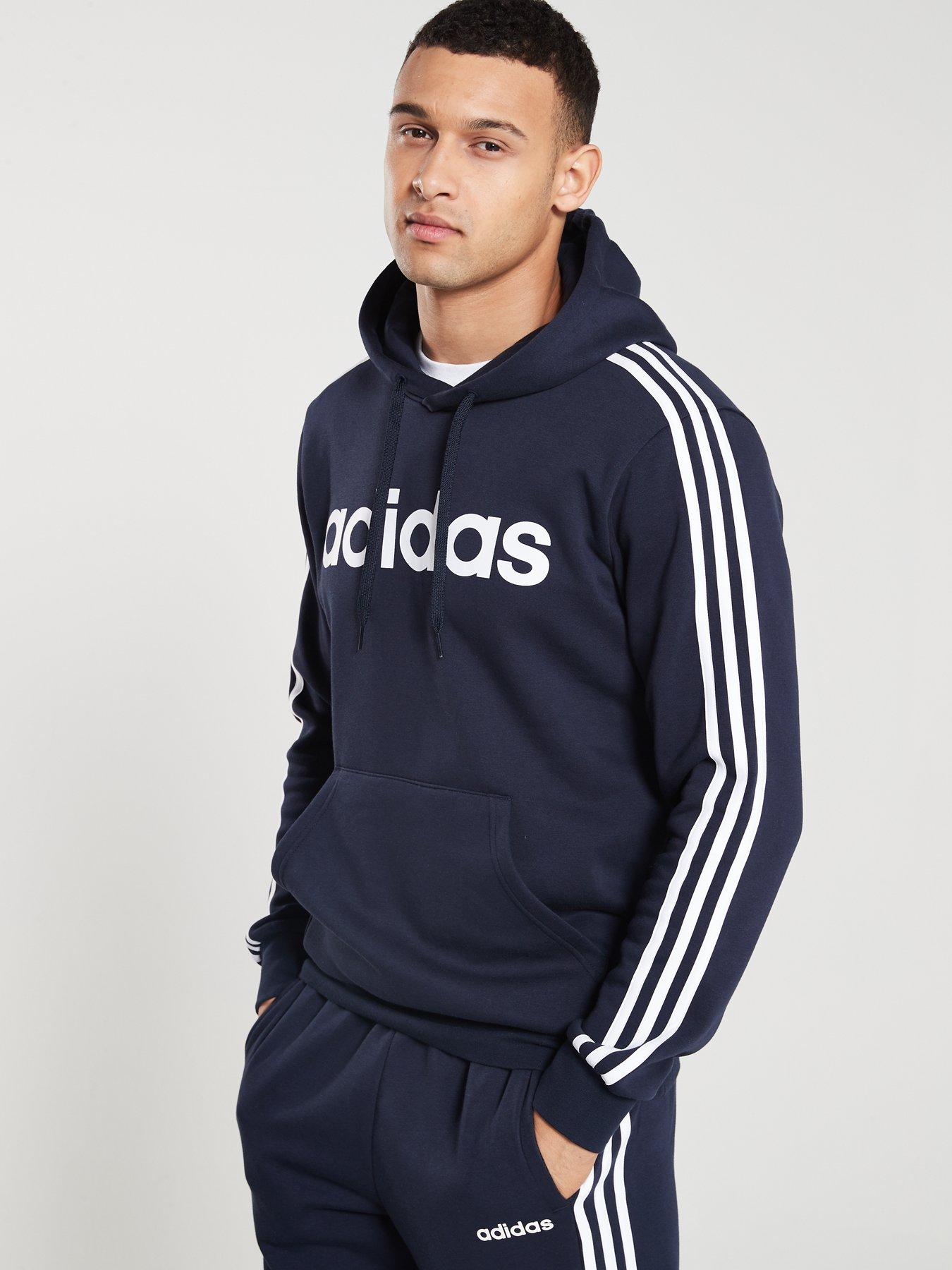 adidas 3 stripe essential tracksuit