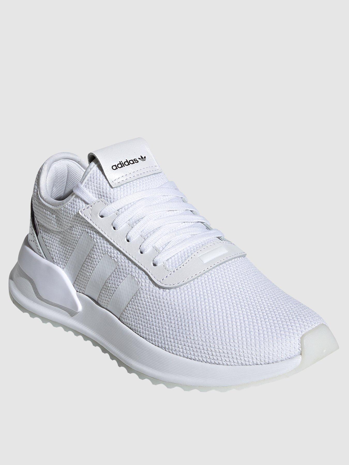adidas white female trainers