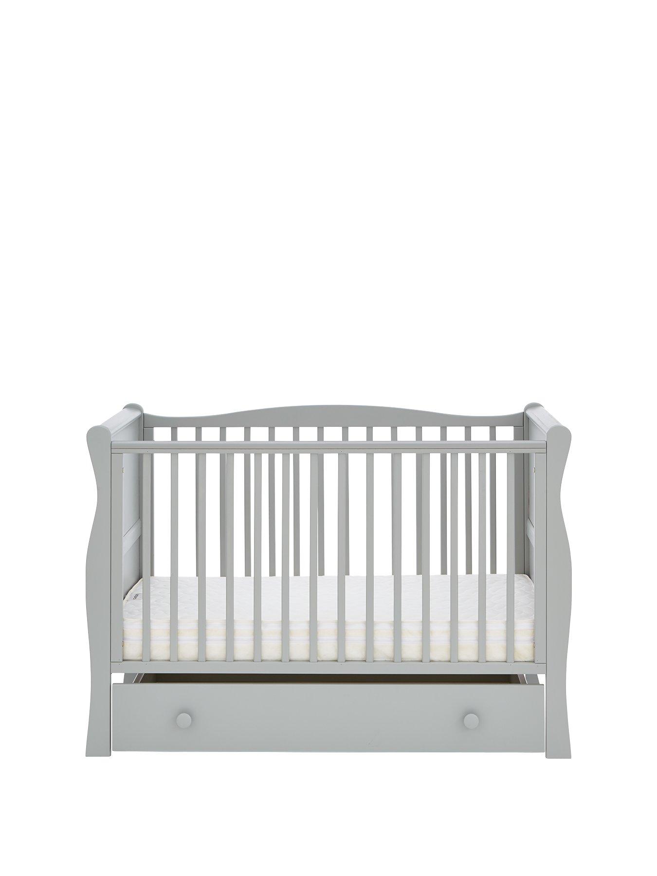 jonathan sleigh cot bed with mattress