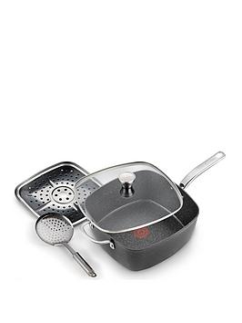 tefal-titanium-excel-all-in-one-pan-frying-pan-with-thermospot-stone-effect