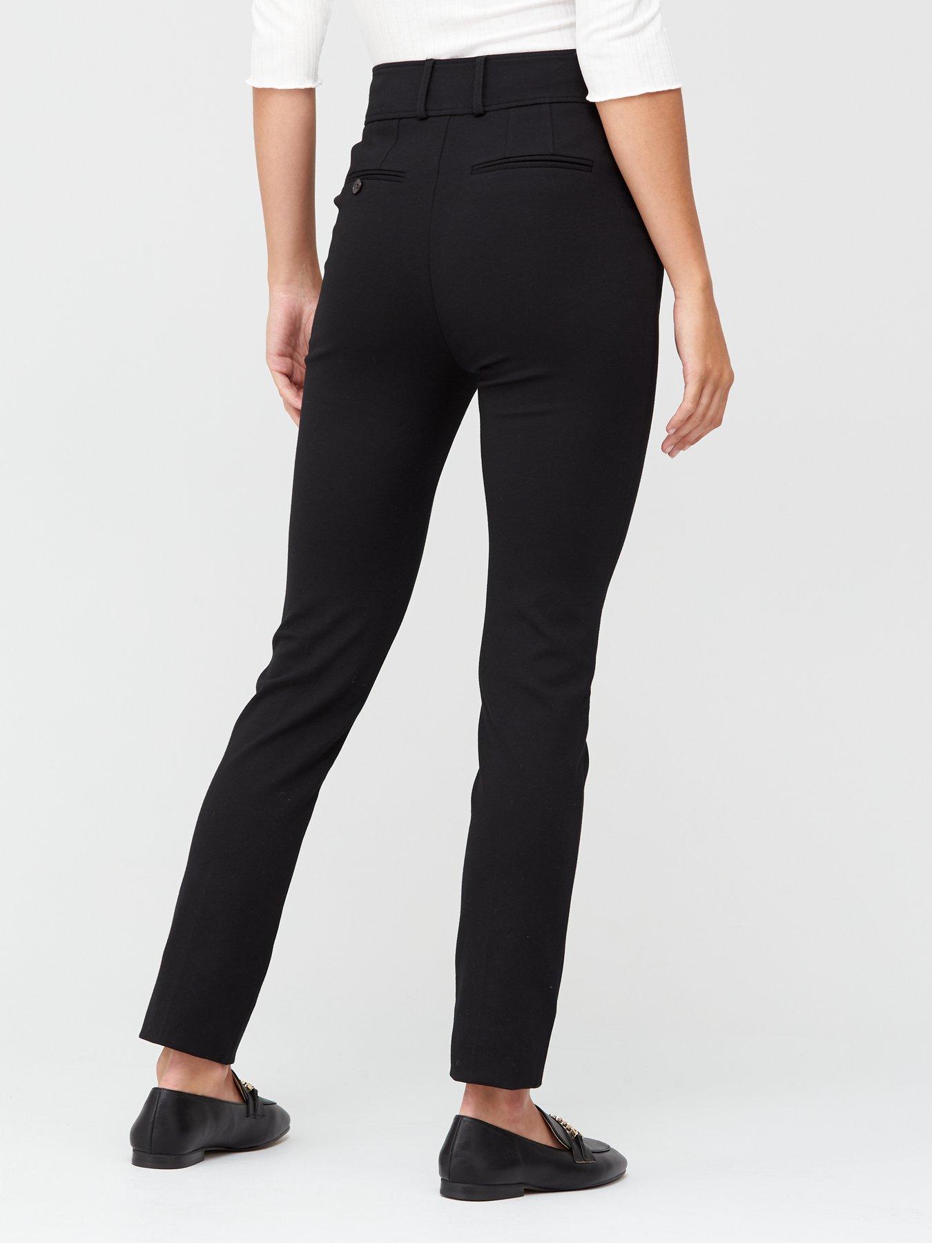 ponte slim leg trousers
